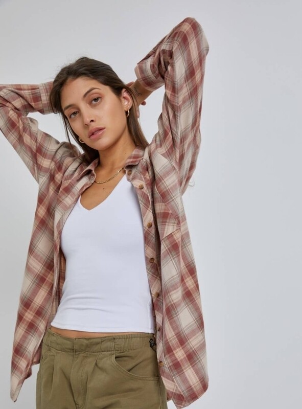 Oversized Boyfriend Flannel