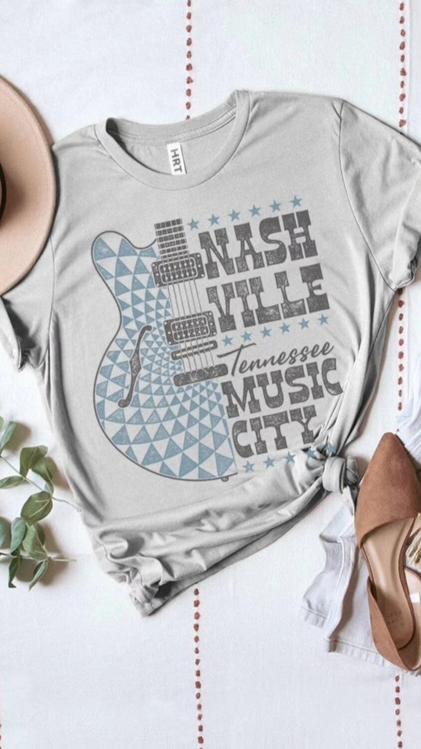 Nashville Music Graphic Tee