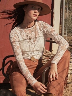 Time After Time Foral Lace Bodysuit