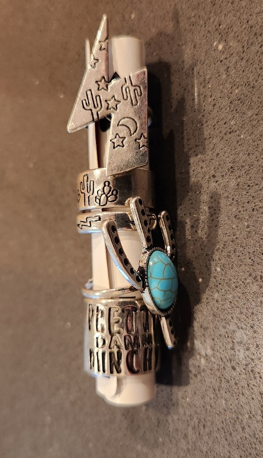 Punchy Ring Set