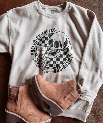 Coffee &amp; Anxiety Sweatshirt