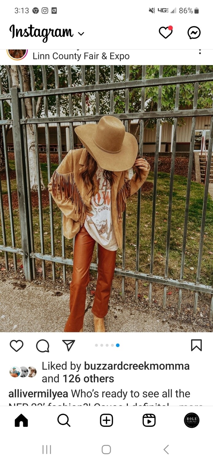 Hometown Girl Leather Pants