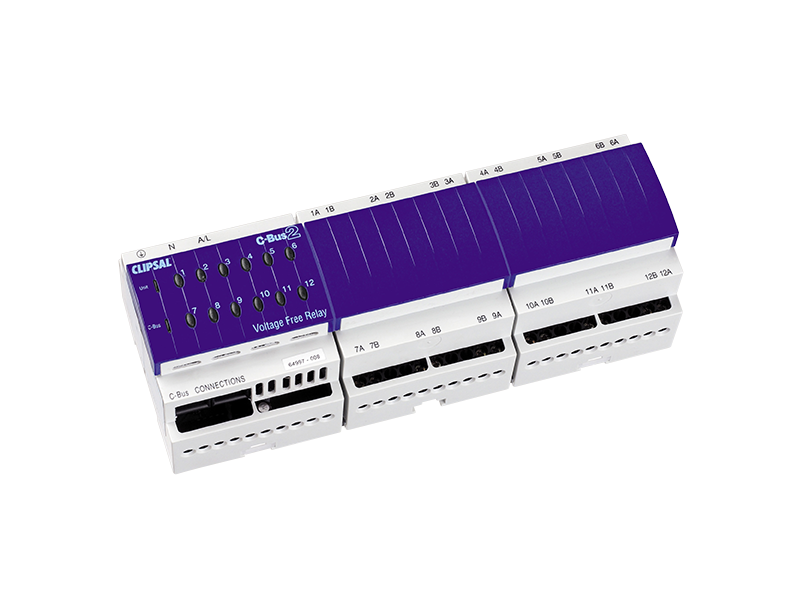 C-Bus Relay 12 Channel with inbuilt power supply