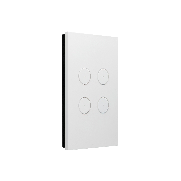 C-Bus Saturn ZEN Wall Switch, 4-Button
