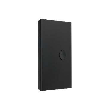 C-Bus Saturn ZEN Wall Switch, 1-Button Black