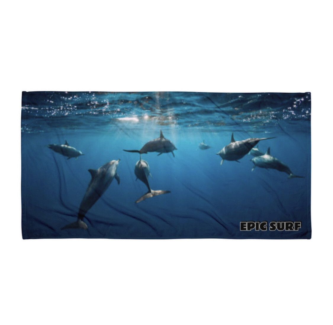 EPIC SURF Dolphin Extra Large Beach Towel