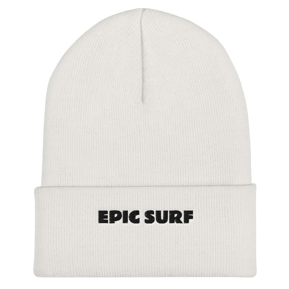 EPIC SURF Black Label Cuffed Beanie