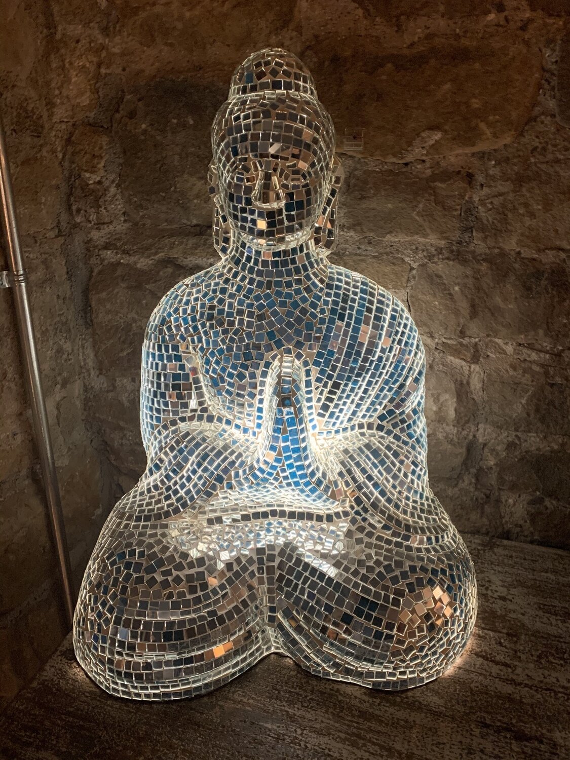 Buddha Mosaic Lamp 60cm