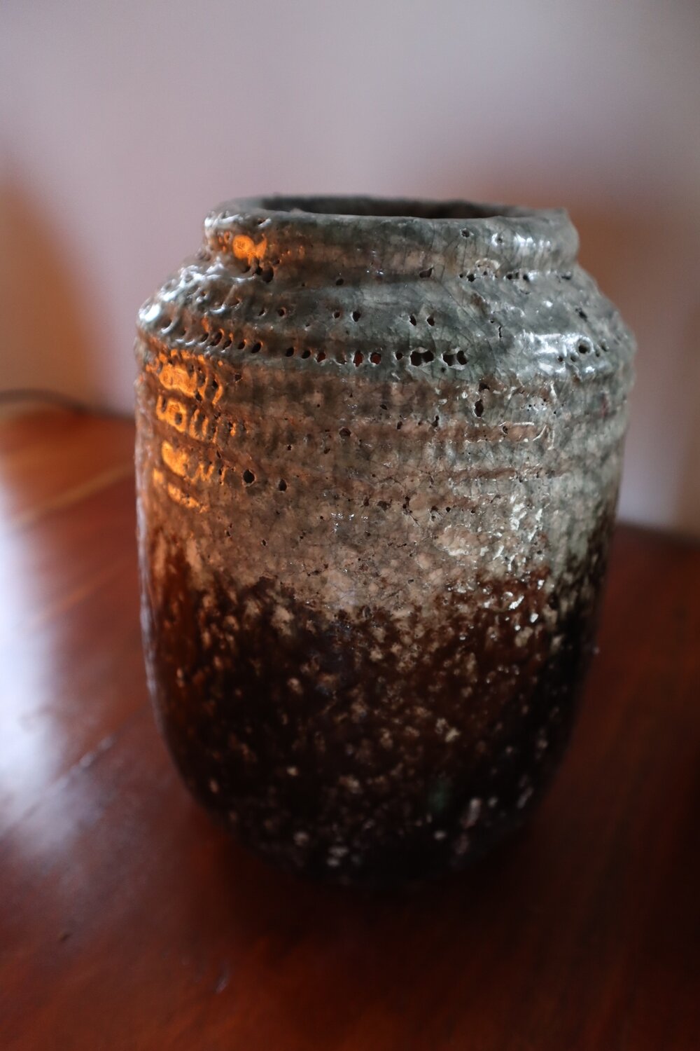 Ceramic Pot - Sterre Dark Grey -  Ø15x20 cm 