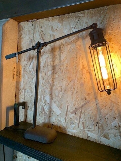 Table Lamp, DEVID, Rust, 52x9,5x57 cm