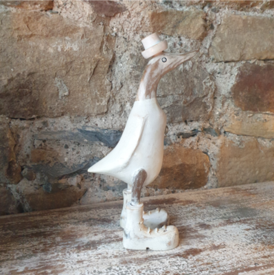 Teak Duck 25cm 