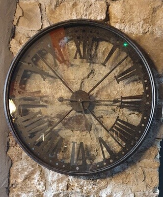 Clock, AKRON, Ø67x6,5cm 