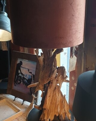 Recycled Teak Lamp
