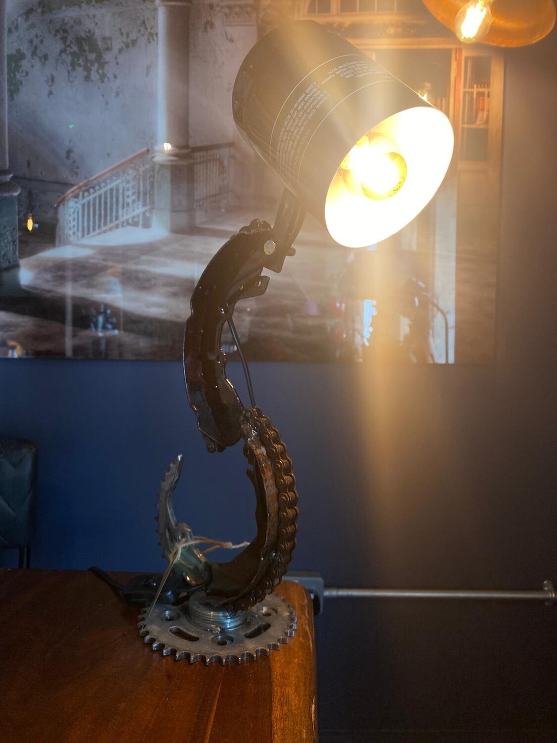 Metal lamp 50cm