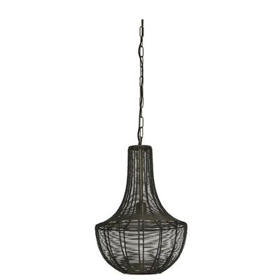 Hanging lamp Ø35x53 cm KHEDIRA antique bronze