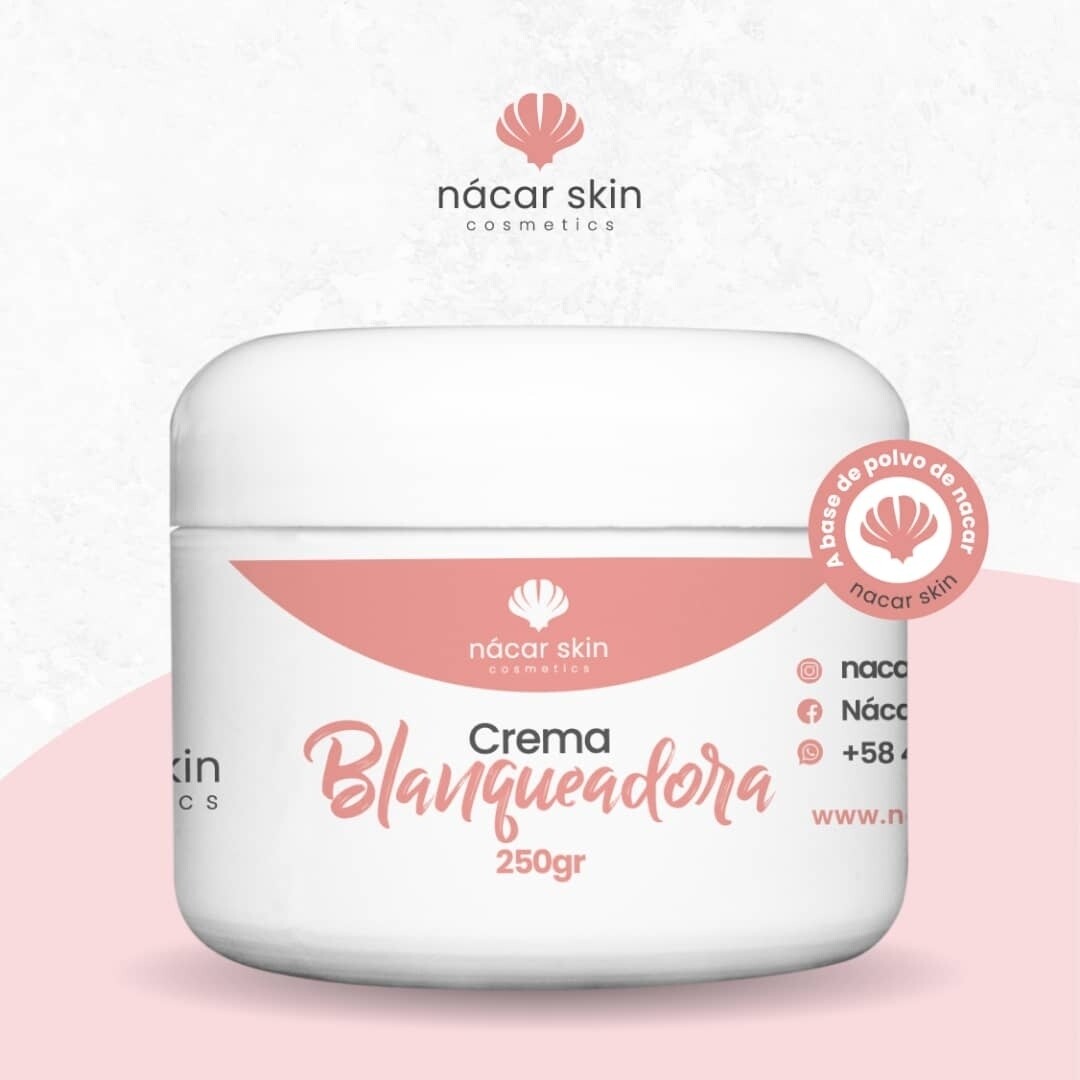 CREMA BLANQUEADORA DE 250GR