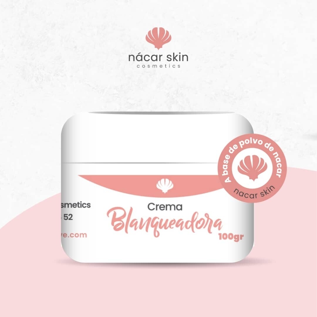 CREMA BLANQUEADORA DE 100GR