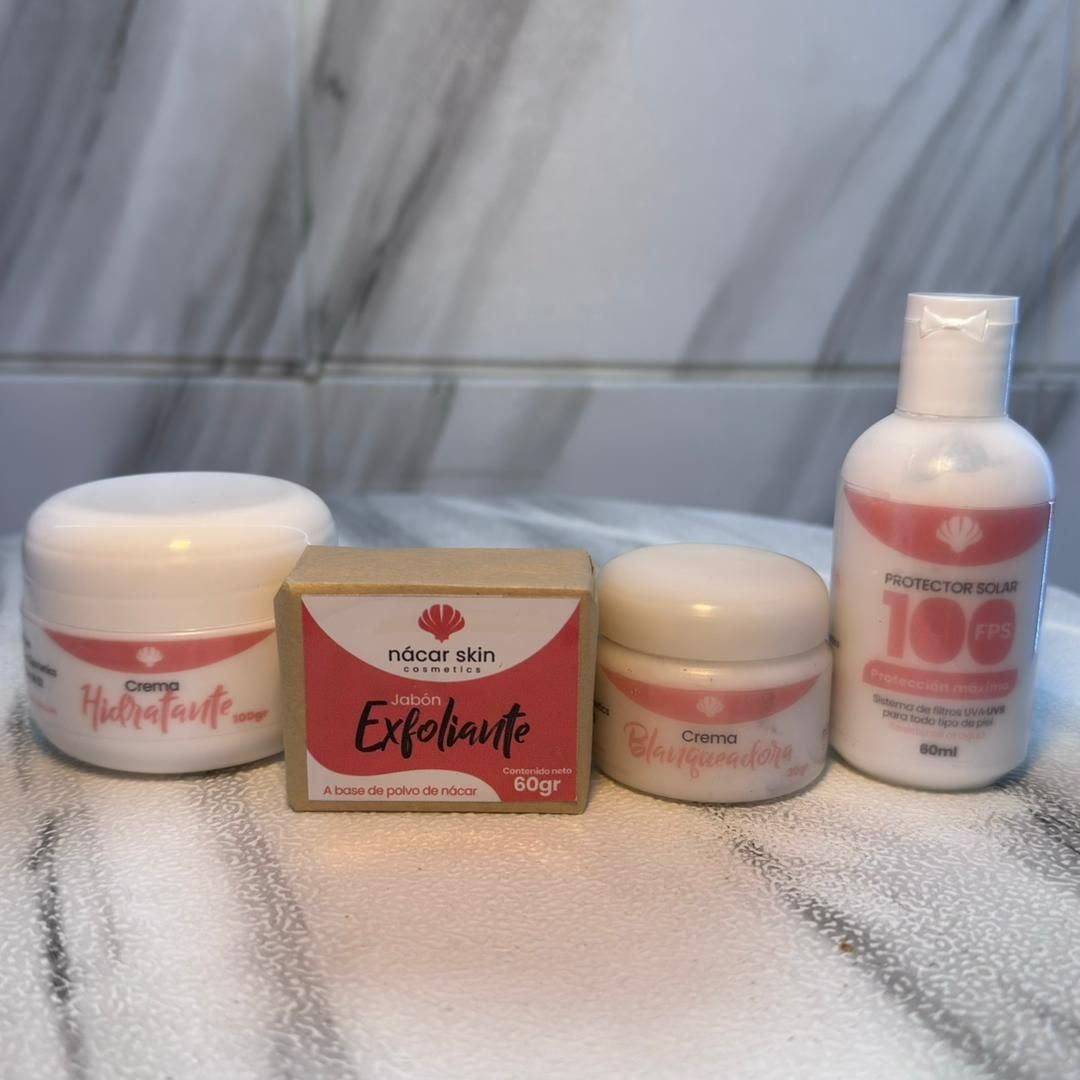 COMBO DE KIT BLANQUEADOR PEQUEÑO, PROTECTOR SOLAR Y CREMA HIDRATANTE COMBO DE KIT BLANQUEADOR PEQUEÑO, PROTECTOR SOLAR Y CREMA HIDRATANTE
