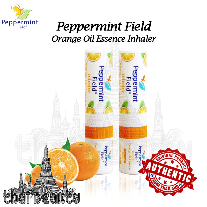 Peppermint Field Orange Oil Essence Inhaler (6 Pieces)