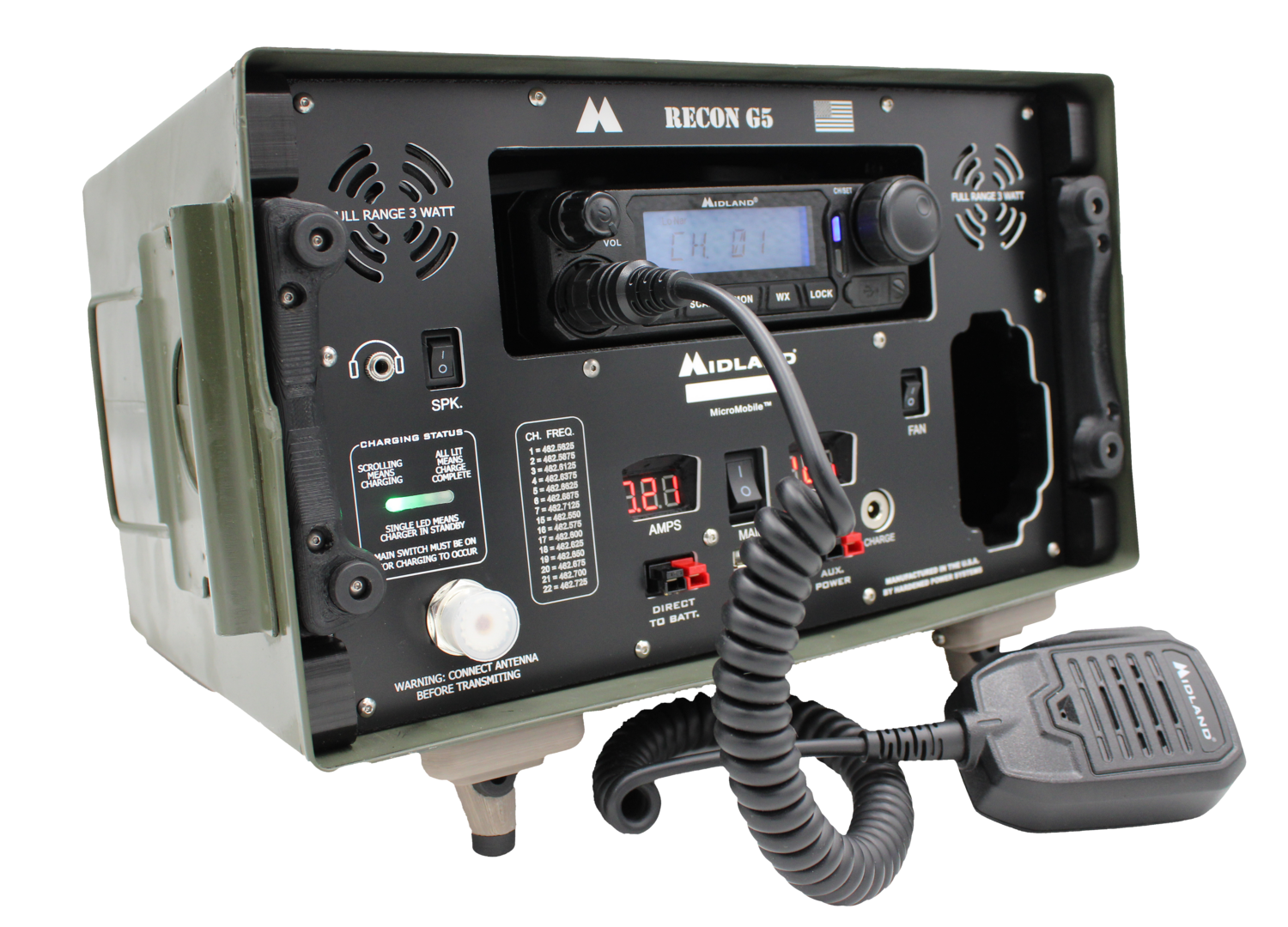 MXPW500 - Ammo Can Base Station for MXT500