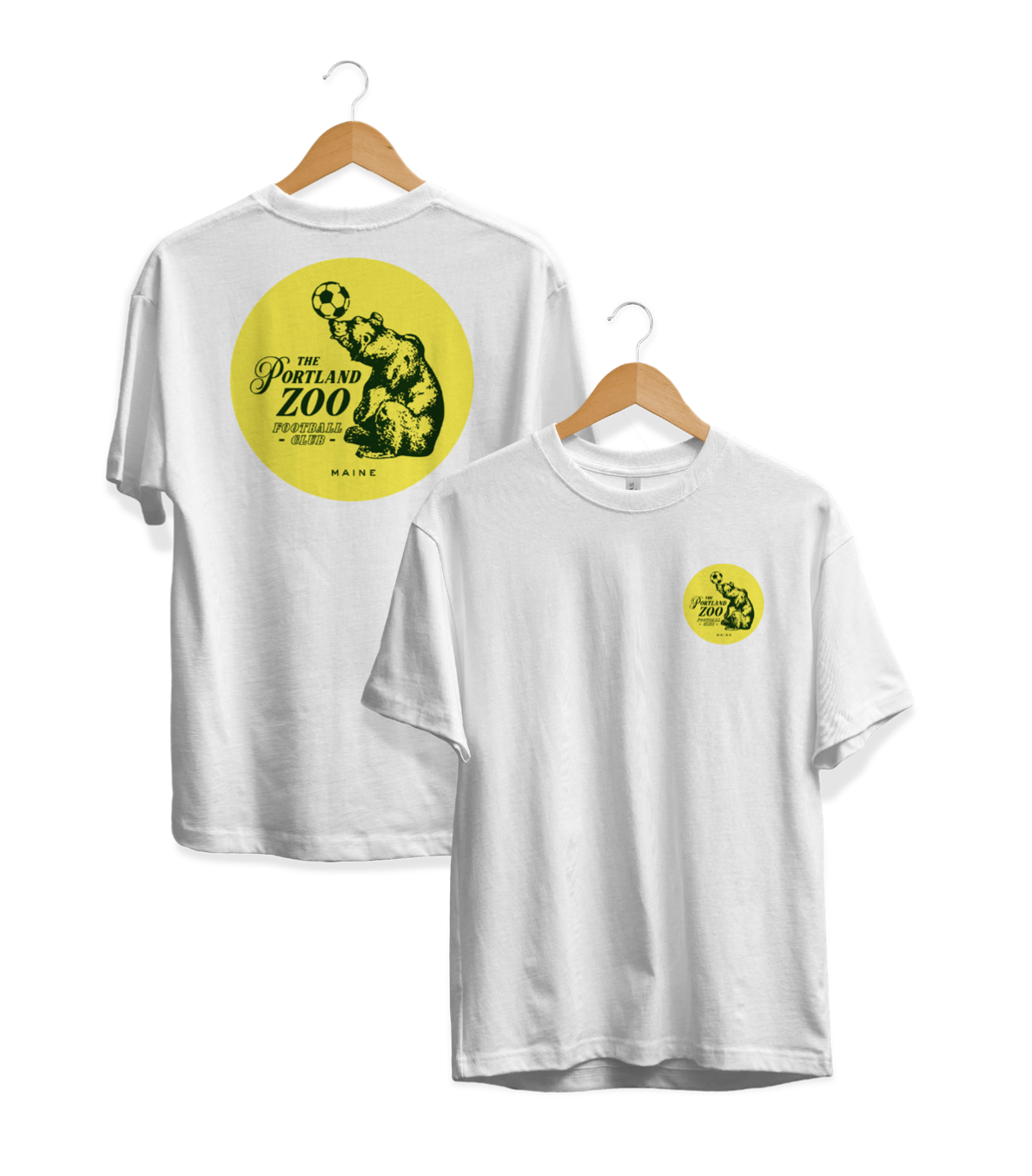 Portland Zoo Collab Tee - White