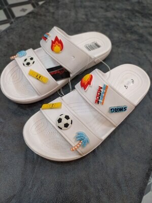 crocs white
