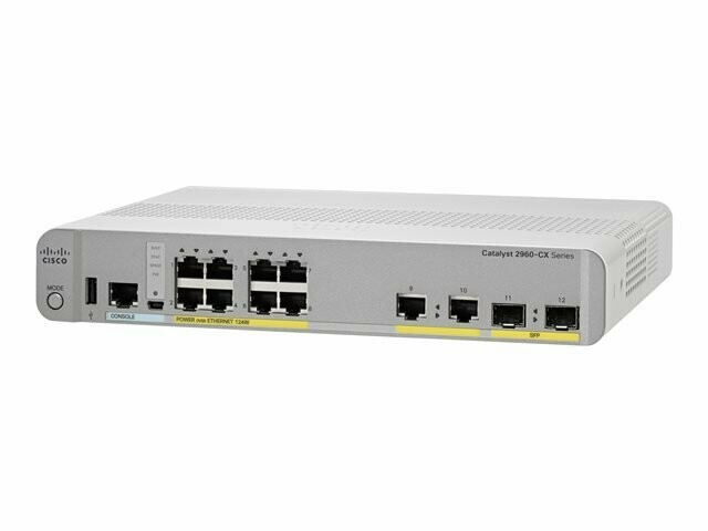 Switch Cisco Catalyst 2960CX-8PC-L ***  NUEVO SELLADO   ***