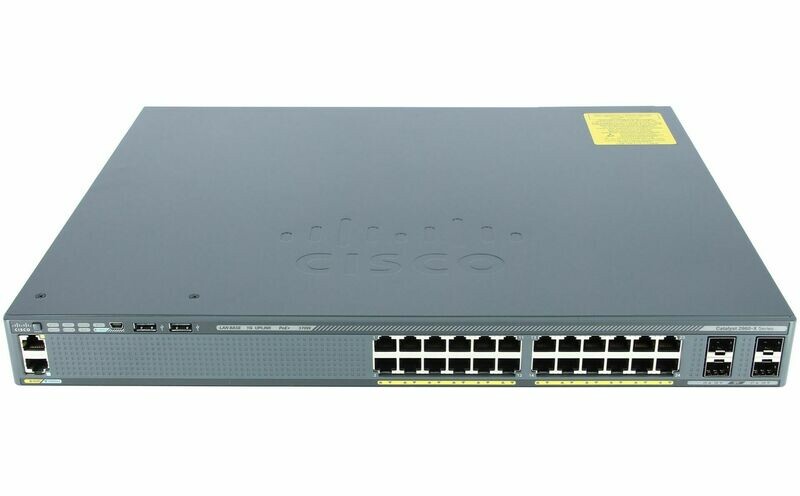 Switch Cisco Catalyst 2960X-24PS-L  ***   NUEVO SELLADO   ***