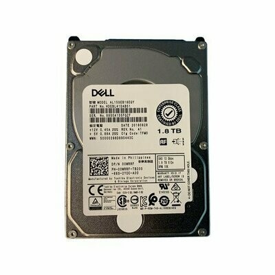 Dell 0WRRF 1.8TB 10K 12Gbps 2.5 SAS Hard Drive