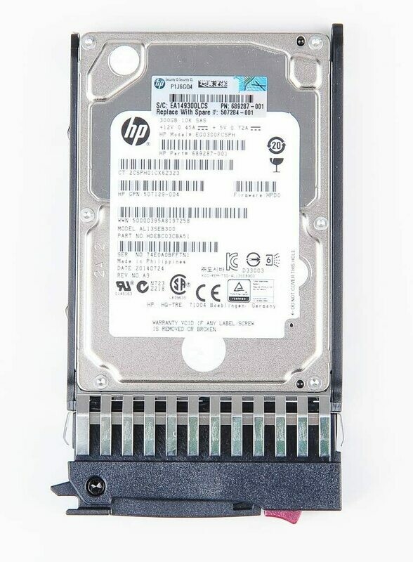 HP 300GB 6G 10K 2.5 DP SAS     **  REFURBISHED  **
