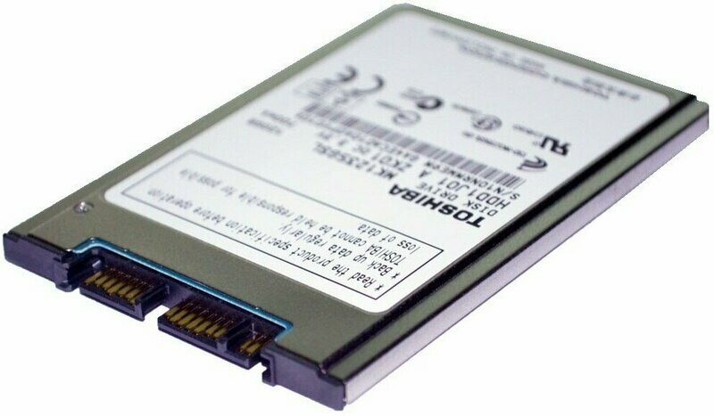 HDD 250GB SATA hard disk drive (primary) - 5,400 RPM