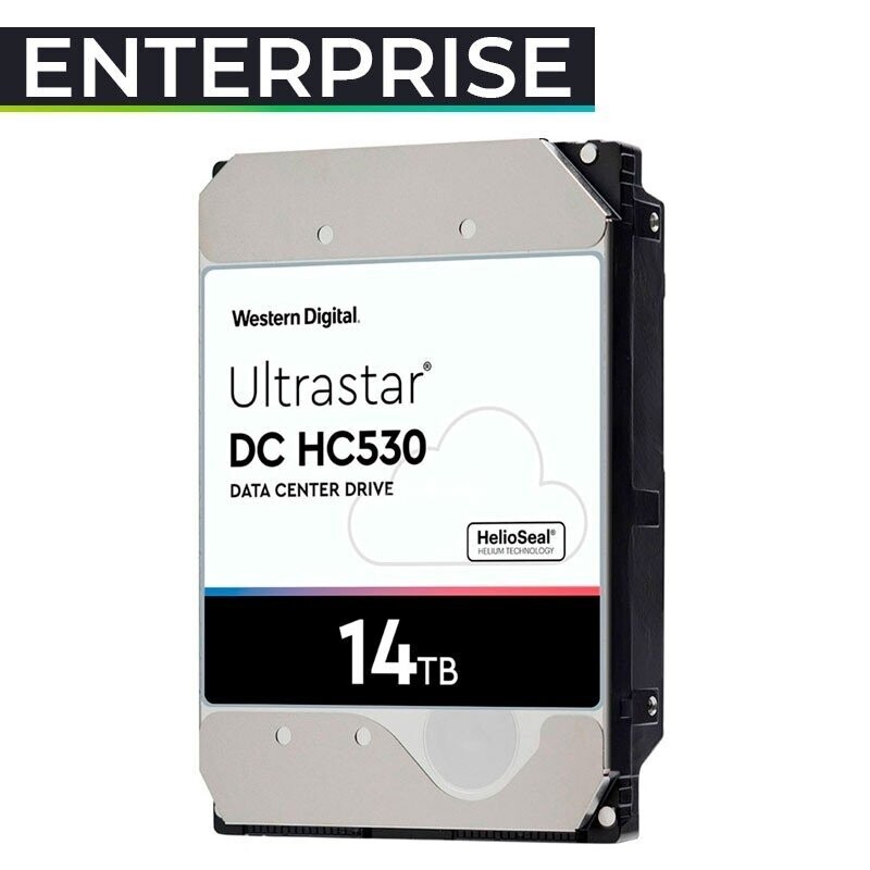 WD HDD 14TB 3.5" Ultrastar 0F31284 HC530 DATACENTER 512MB 7200RPM HELIO