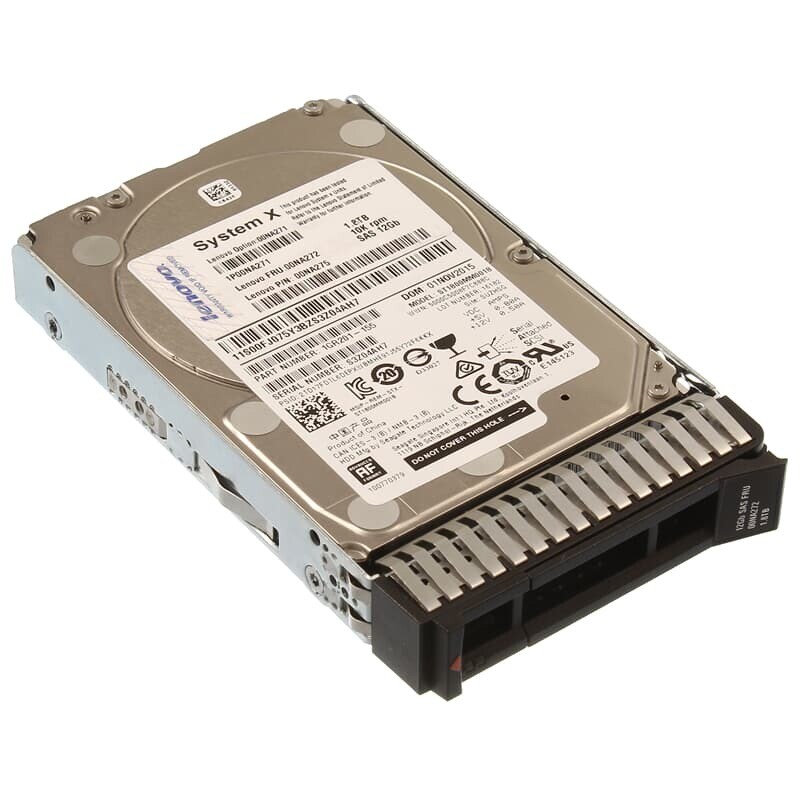 Lenovo 1.8Tb 10K 2.5" SAS G3 HS 512e HDD
**  NUEVO SELLADO  **