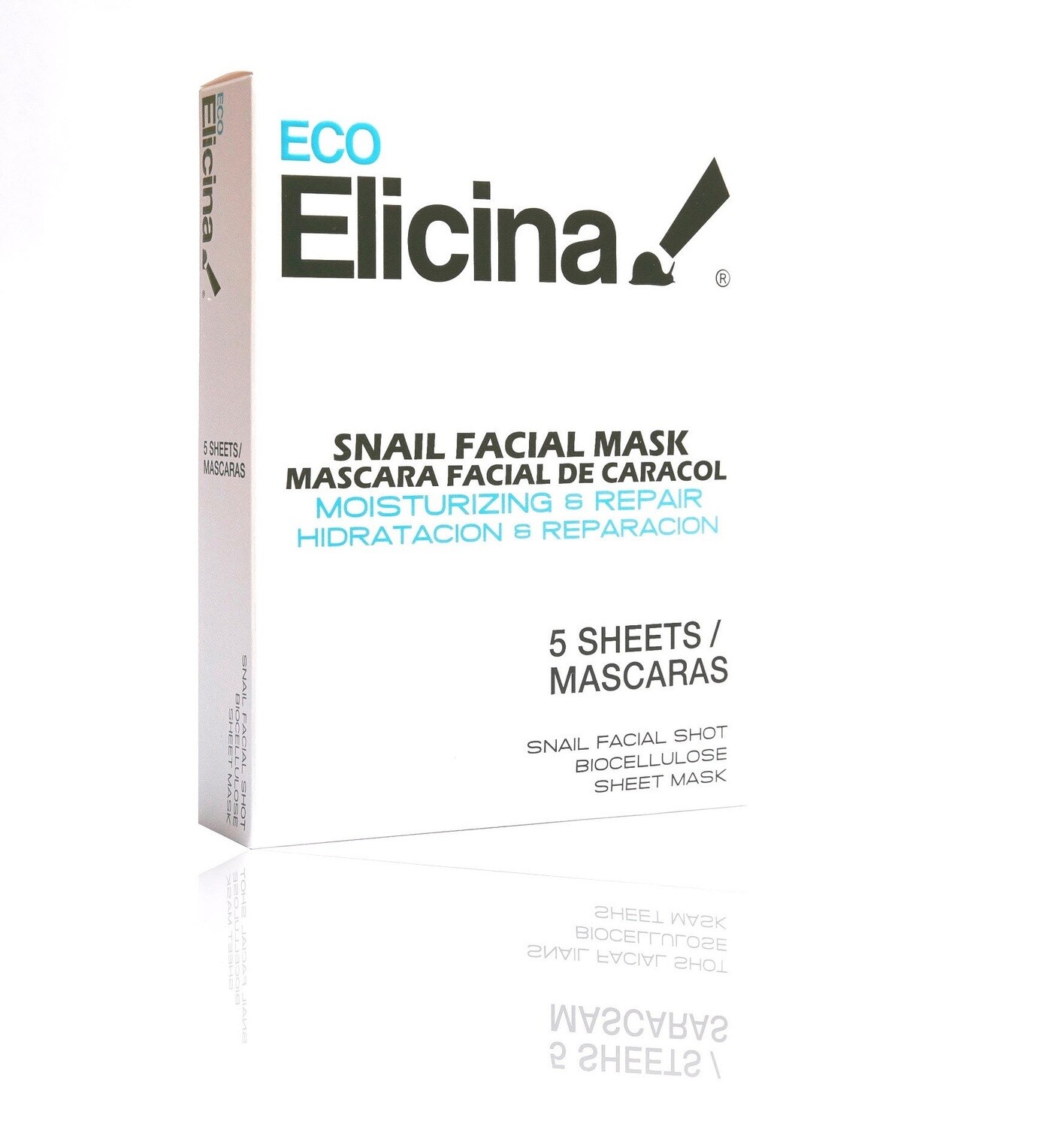Elicina ECO Facial Sheet Mask (5 sheets)