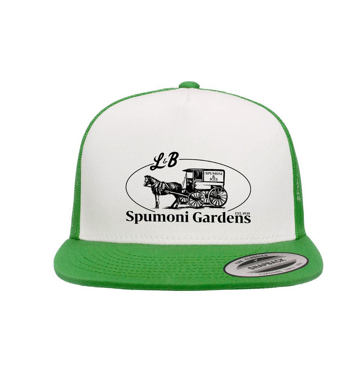 L&B Classic Horse and Wagon Trucker Hat