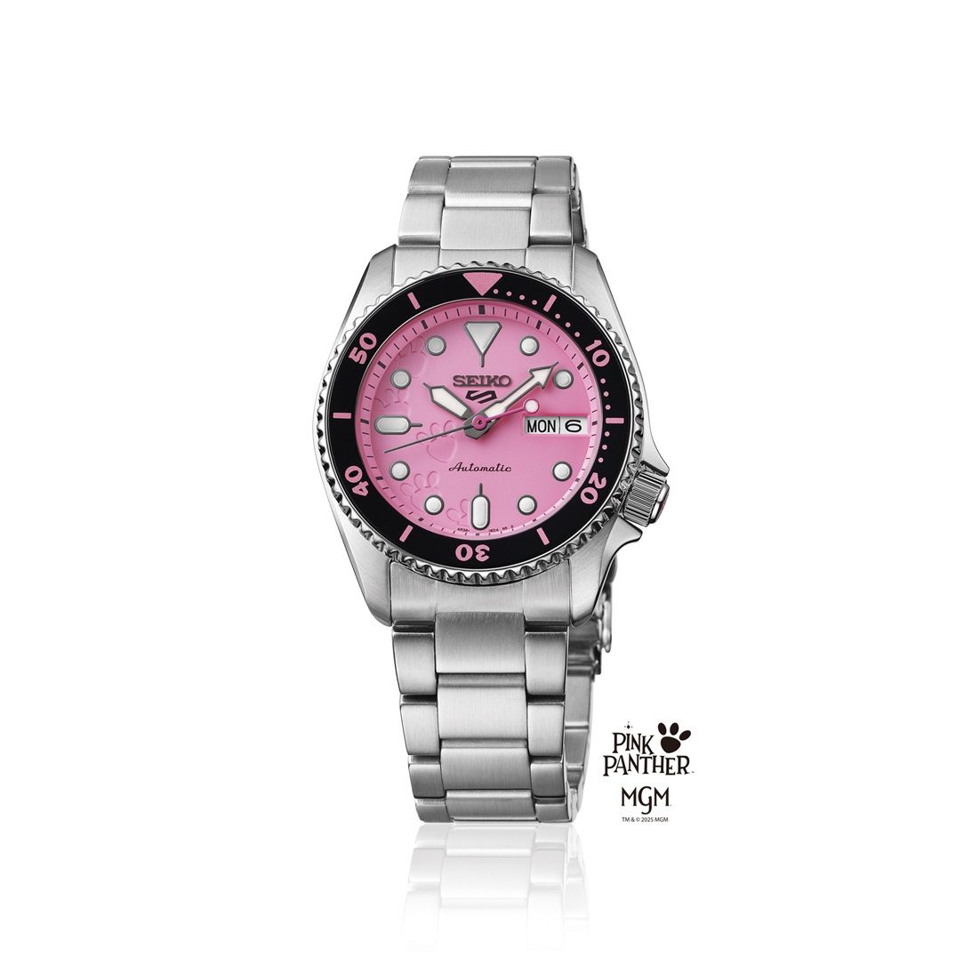 SEIKO 5 SPORTS EDICION LIMITADA PINK PANTHER