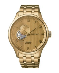 SEIKO PRESAGE JARDÍN JAPONÉS 41,8MM ESF DORADA