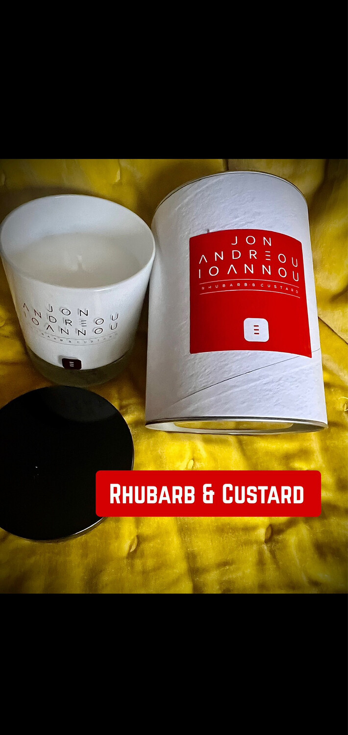 RHUBARB &amp;CUSTARD/FRAGRANCED CANDLE