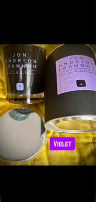 VIOLET/FRAGRANCED CANDLE