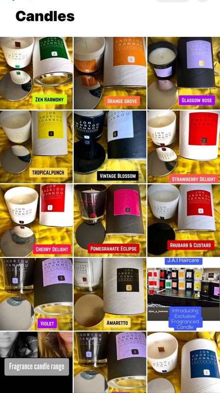 Fragranced Candles