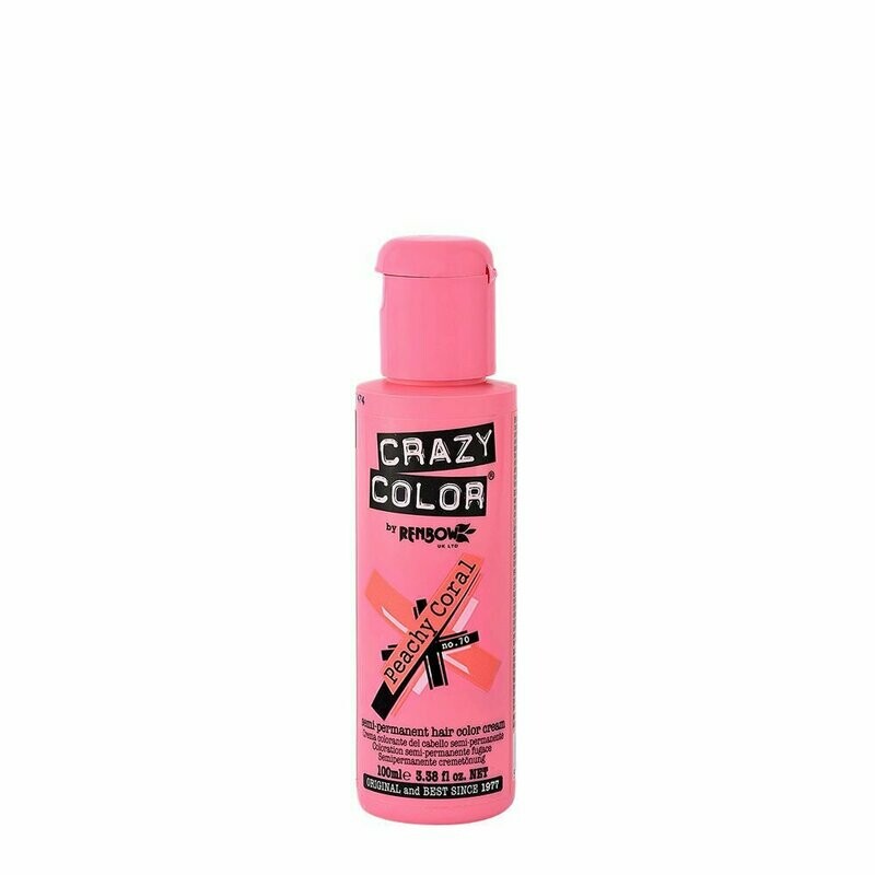 Crazy color Peachy Coral n°70 100 ml