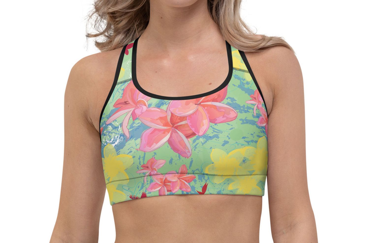 SPORT BRA FLOWER
