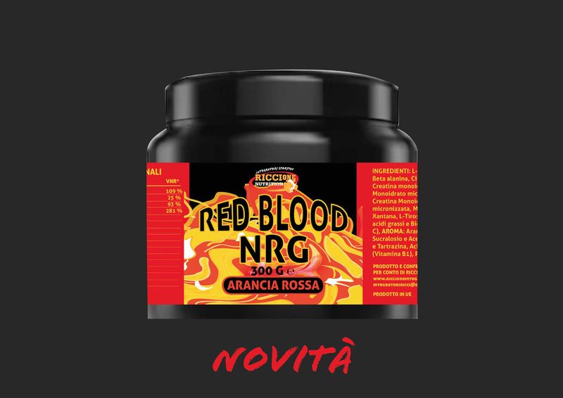 RED BLOOD NRG ENERGY PRE WORKOUT