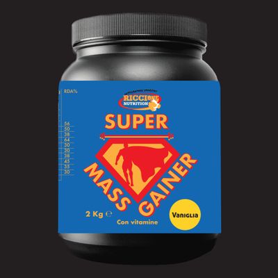 SUPER MASS GAINER RICCIONE NUTRITION 4 KG
