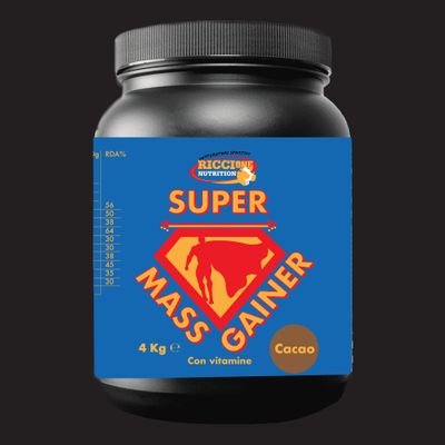 SUPER MASS GAINER RICCIONE NUTRITION 4 KG