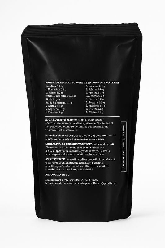 PROTEINE WHEY 80% DEL SIERO DEL LATTE BUSTA 400gr