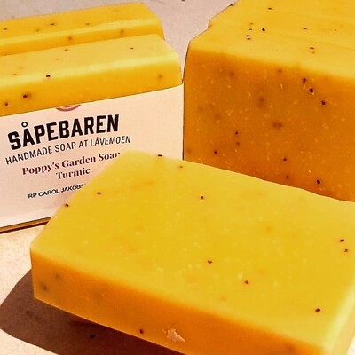 Poppy's Garden Soap -Turmic