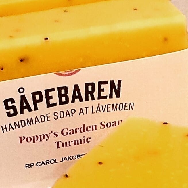Poppy&#39;s Garden Soap -Turmic