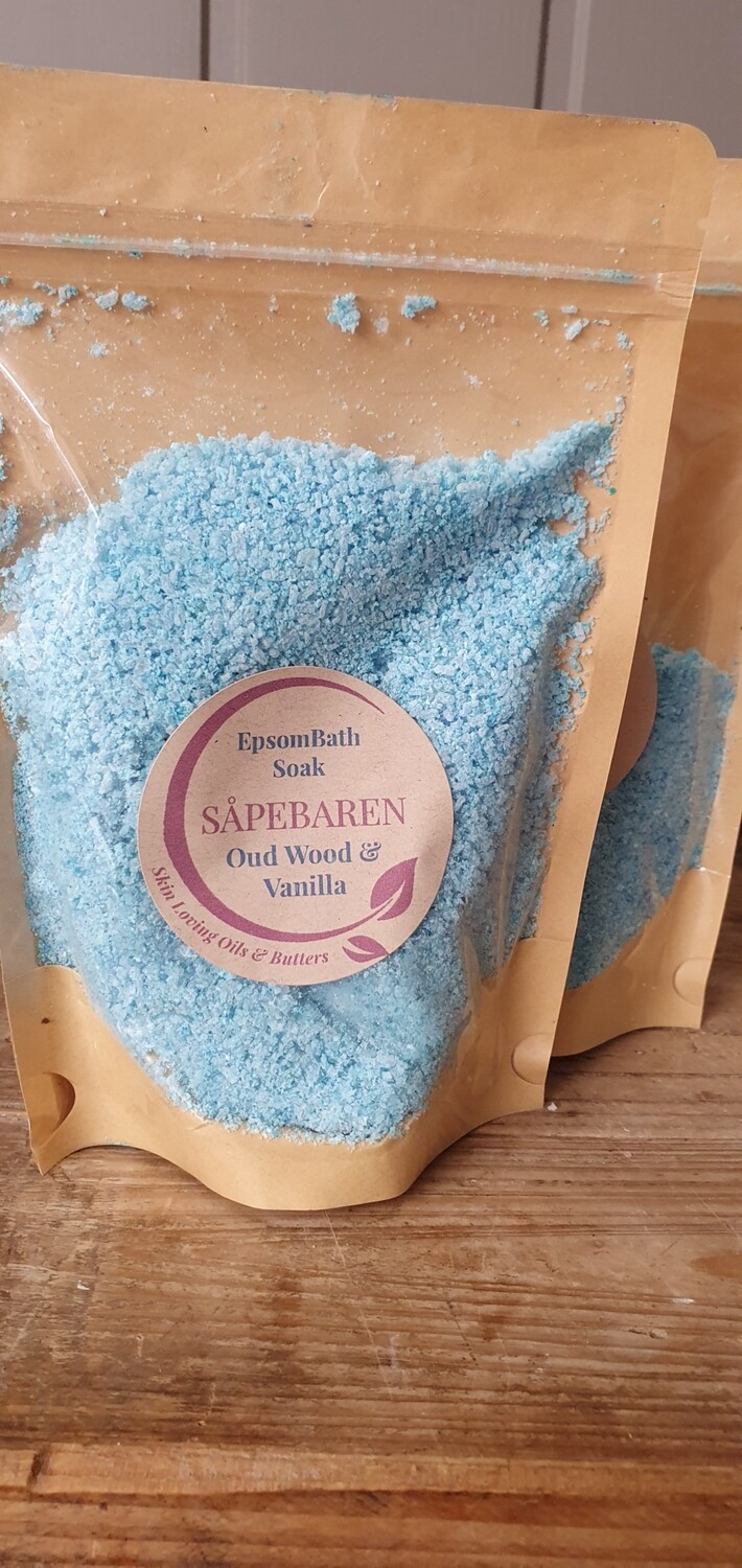 Epsom Badesalt Oud Wood &amp; Vanilla