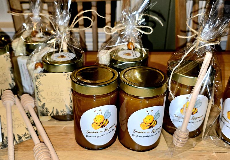 Honning glass ca 450g